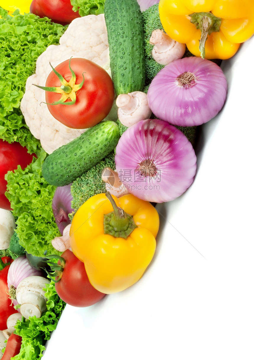 杂类新鲜蔬菜胡椒菠菜健康食物紫色团体洋葱黄瓜文化叶子图片