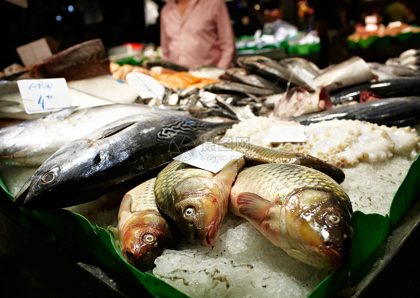 巴塞罗那鱼市场图片