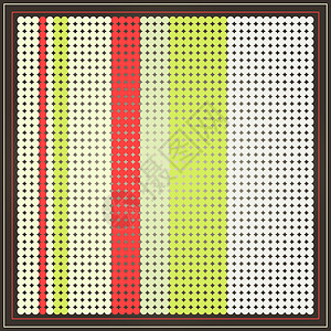 绿色圆点框架复后框架棕色插图纤维织物编织棉布材料粉色电脑绿色背景