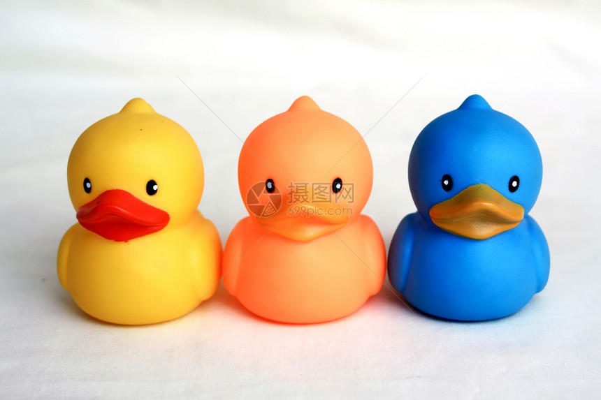 鸭玩具黄色橡皮小鸭子淋浴鸭子白色橙子塑料图片