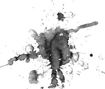 格隆格横幅涂鸦墨水飞溅斑点水滴刷子墨迹传单绘画印迹背景图片
