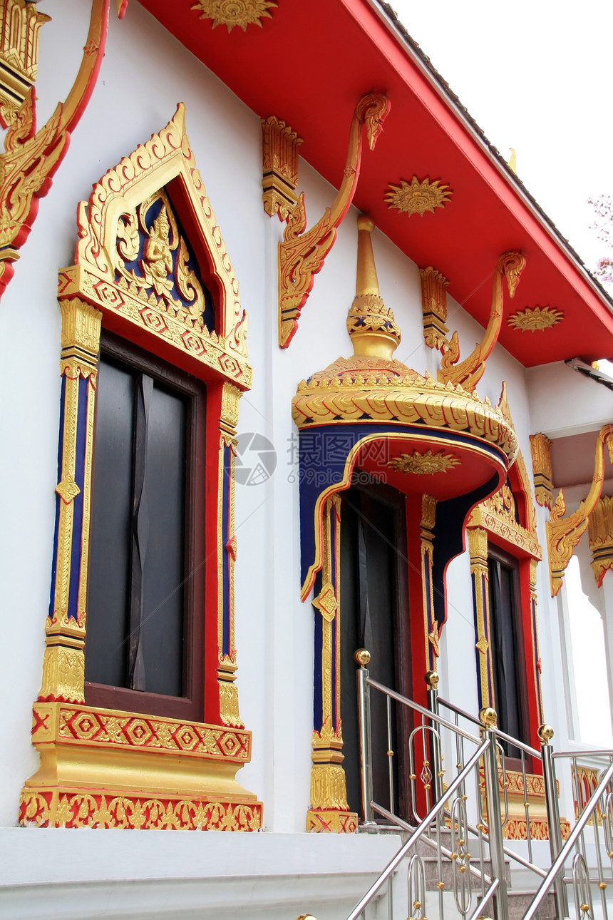 寺庙建筑金子窗户历史性传统工艺古董艺术宗教历史图片