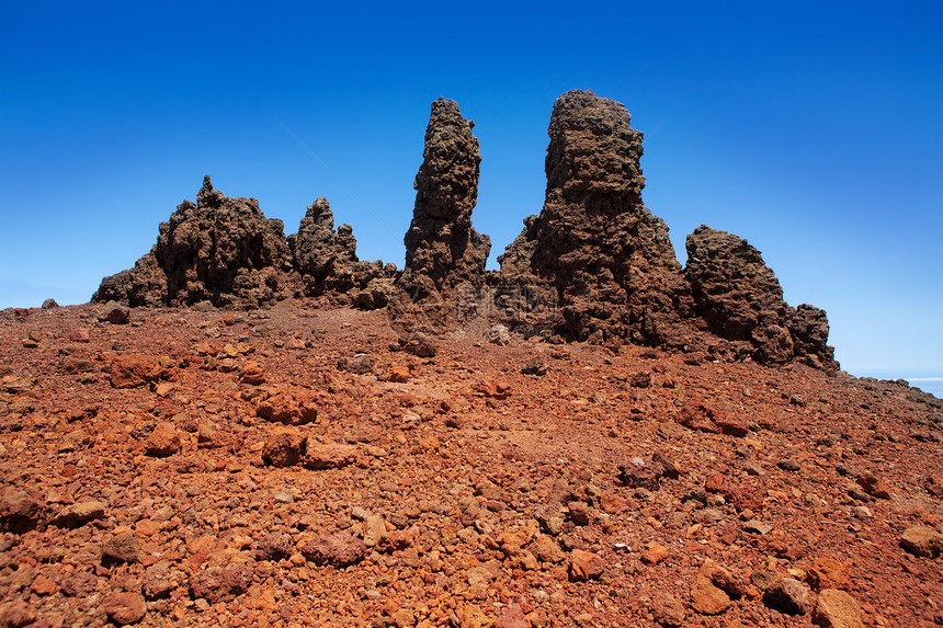 拉帕尔马的卢洛斯穆沙科斯石块旅行火山石头悬崖岛屿地球孤独假期首脑地标图片