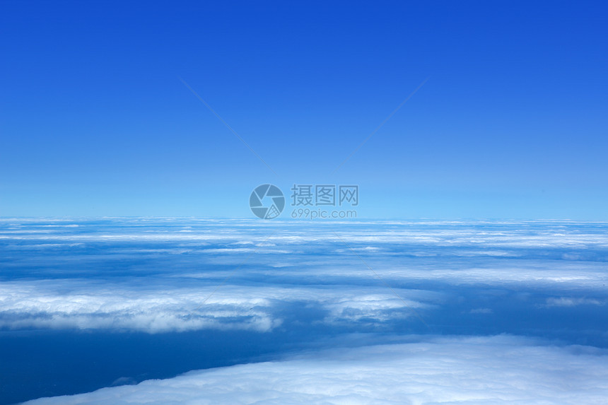 加那利群岛蓝天云海编队气氛天篷地平线旅行旅游蓝色高度飞机运输图片