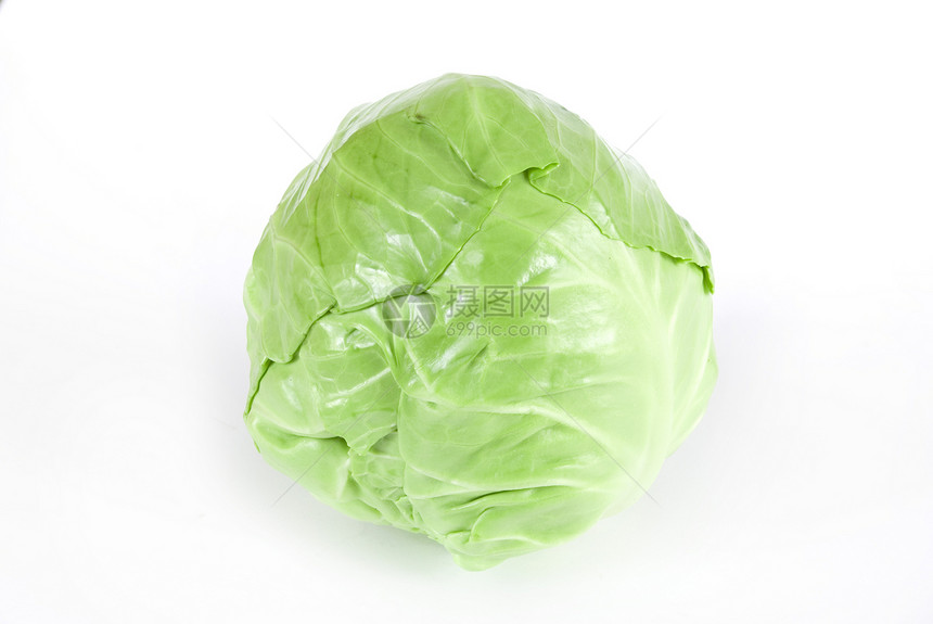 白菜油菜食物蔬菜宏观绿色沙拉白色图片