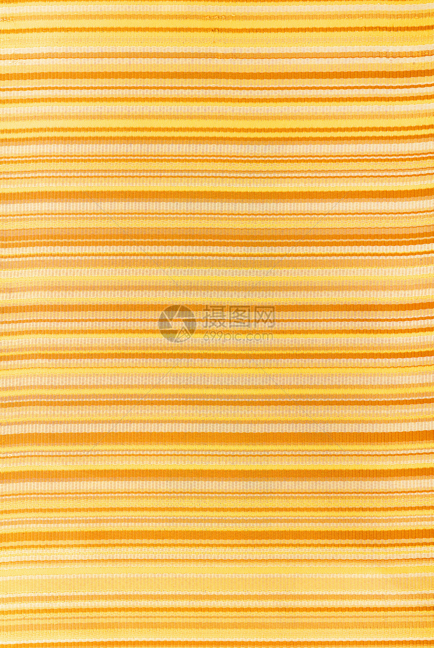 条纹丝质黄色金子摄影麻布亚麻织物丝绸材料特写棉布图片