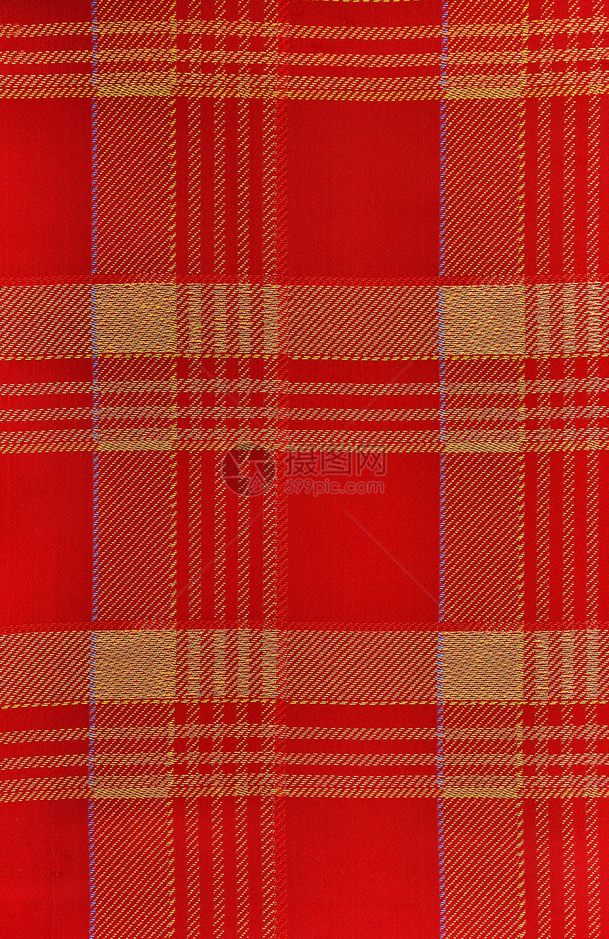 红色线条材料宏观金子框架正方形艺术织物摄影棉布细胞图片