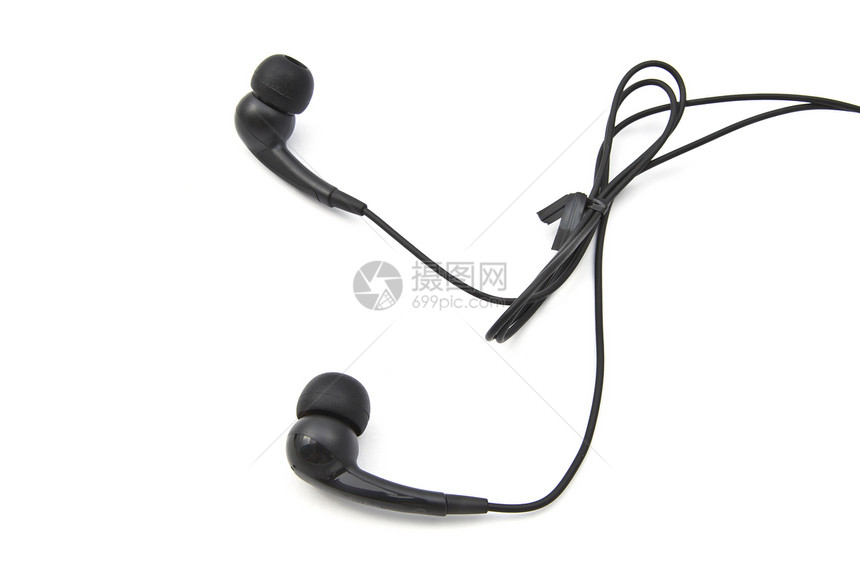 耳听器黑色耳朵娱乐耳机体积歌曲技术金属光盘塑料图片