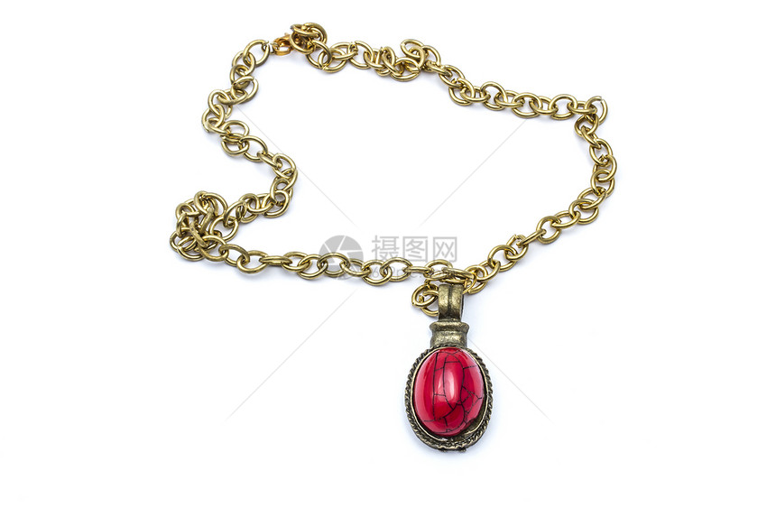中转颈项礼物艺术装饰品魅力古董珠子项链奢华珠宝金属图片