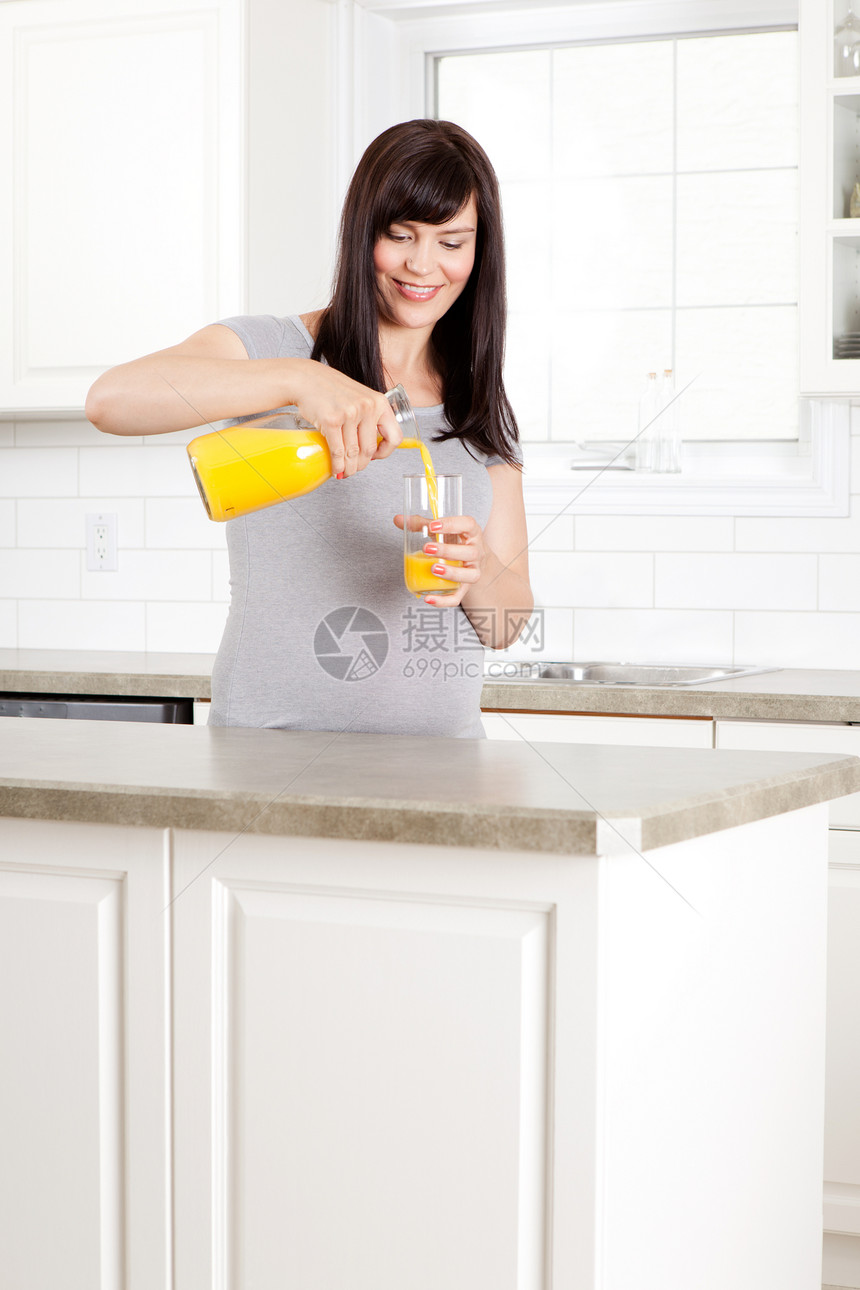 孕妇争取橙汁运动组织图片