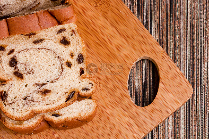 黄油面包面包餐巾组织木头食物营养粘性砧板包子李子图片