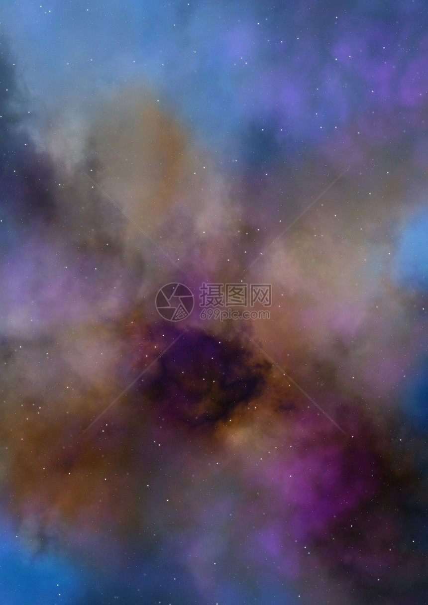 成为光星星云绘画敬畏紫色气体插图天文学灰尘螺旋纺纱星系图片