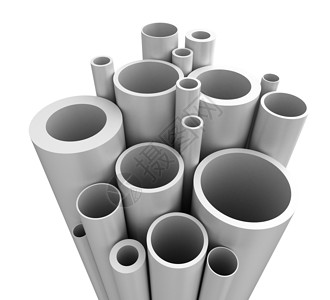 塑料管塑料圆柱图像水平行业计算机绘图数字管道安排背景图片