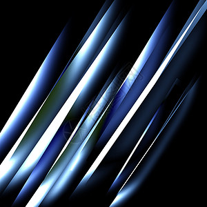 蓝直线摘要背景黑色坡度曲线条纹蓝色光谱线条背景图片