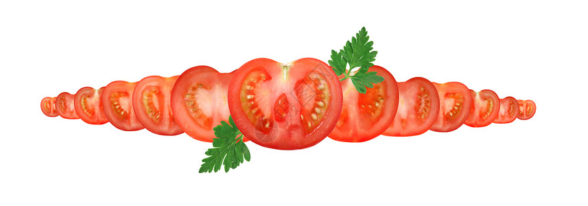 片状番茄背景图片