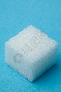 糖食物白色立方体糖块背景图片