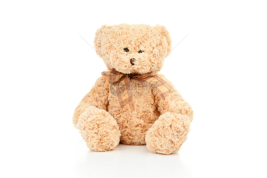 泰迪熊乐趣动物玩具棕色玩具熊童年娱乐闲暇图片