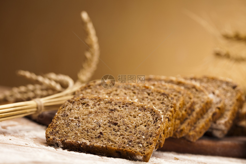 烘烤商品 面包面粉面团小麦谷物食物纤维包子早餐厨房糕点图片