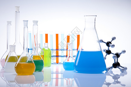 化学危害实验室玻璃软件保健探索化学插图解决方案危害科学学习液体紫色背景