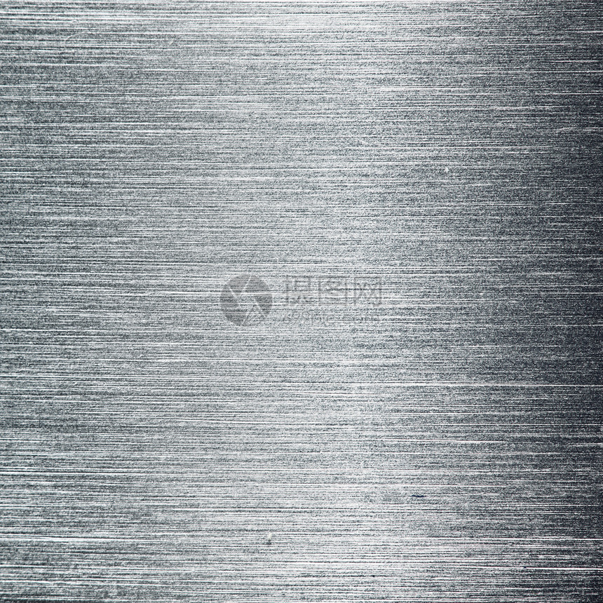 金属背景线条反射工业材料银色反光墙纸拉丝抛光床单图片