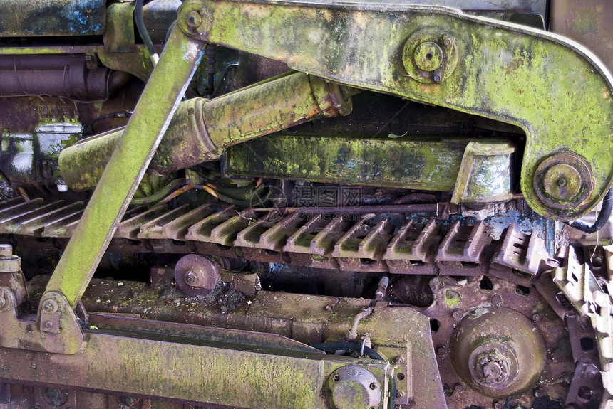 旧机机器废铁齿轮机械农业机械拖拉机历史农场技术农业图片