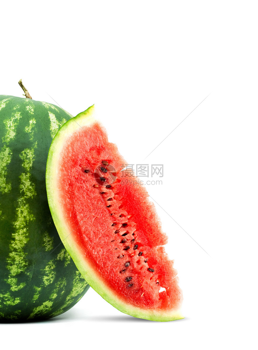 西瓜种子摄影水果圆圈小吃热带美食食物养分甜点图片