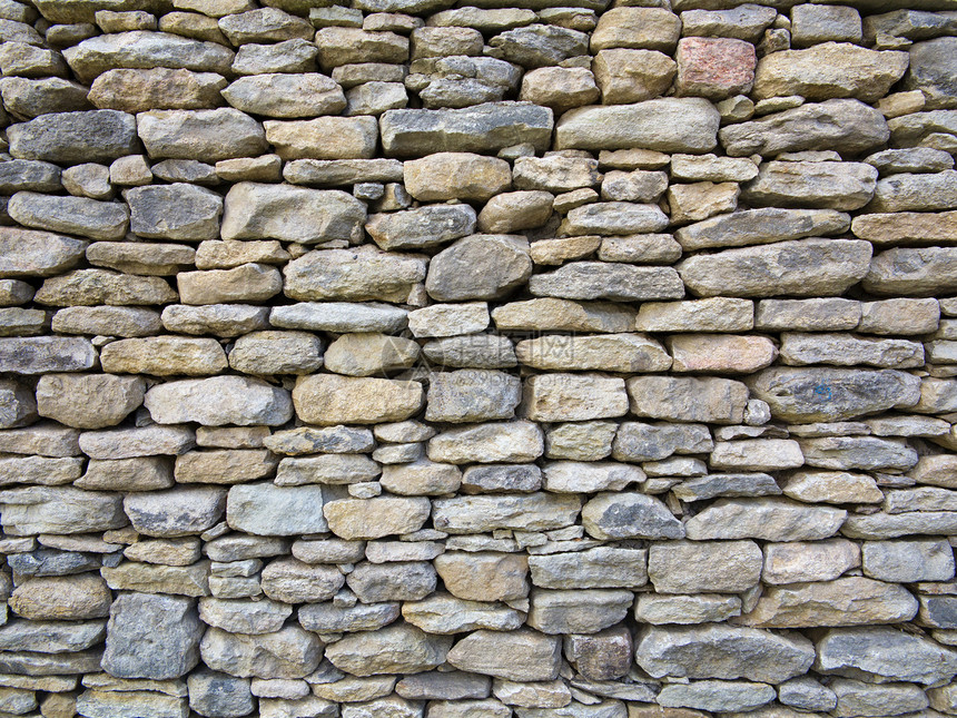 石头墙纹理路面染料石膏技术乱石围墙材料石墙古董砖块图片