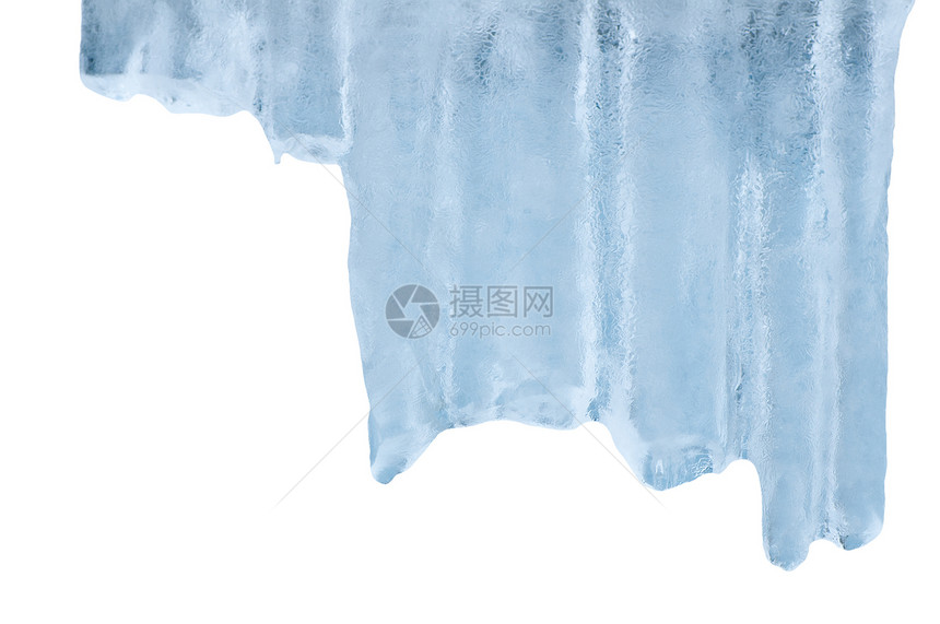 冰柱冻结反射蓝色折射尖刺水晶天气城市图片
