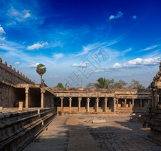 德拉苏拉姆 阿拉瓦塔茨瓦拉寺庙文明石头高清图片