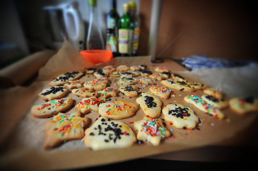 Cookies 饼干烘烤托盘盘子食品焙烤装潢糕点图片