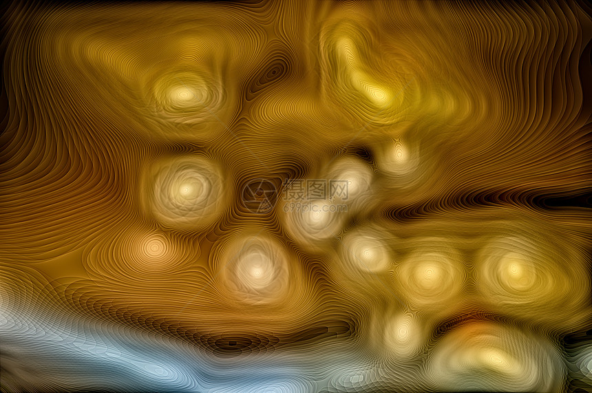 色彩多彩的抽象背景或纹理桌面光束插图网络金子艺术棕色黄色干涉气泡图片