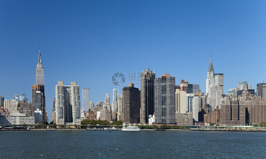 纽约市上城天线刮刀商业旅行市中心旅游天空摩天大楼办公室历史性建筑图片
