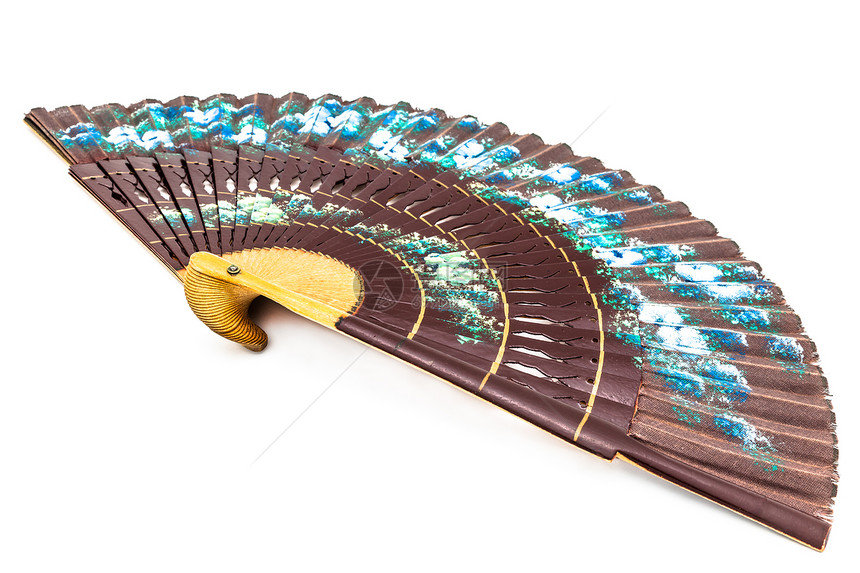西班牙西班牙语粉丝扇子纪念品配饰文化工艺艺术木头图片