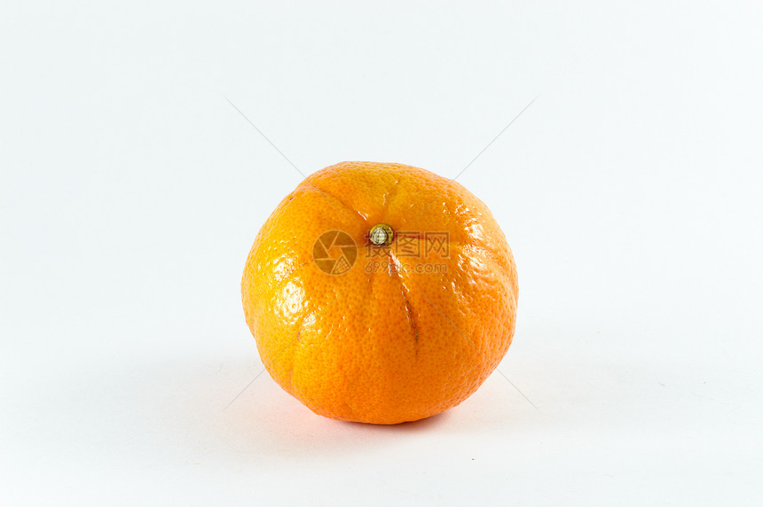 孤立的橙色橙子健康饮食节食活力影棚色彩素食午餐圆圈摄影图片