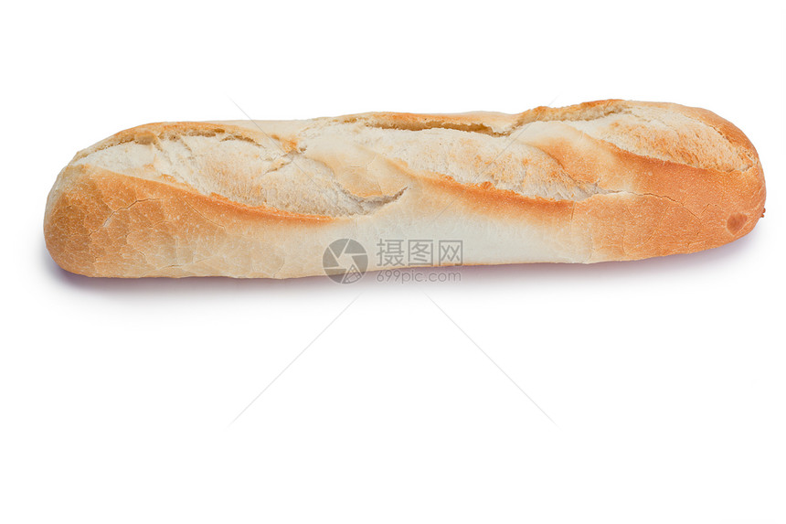 孤立的法国面包图片