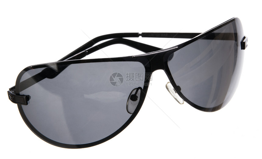 时尚太阳镜框架塑料眼镜太阳眼睛阳光镜片黑色玻璃白色图片