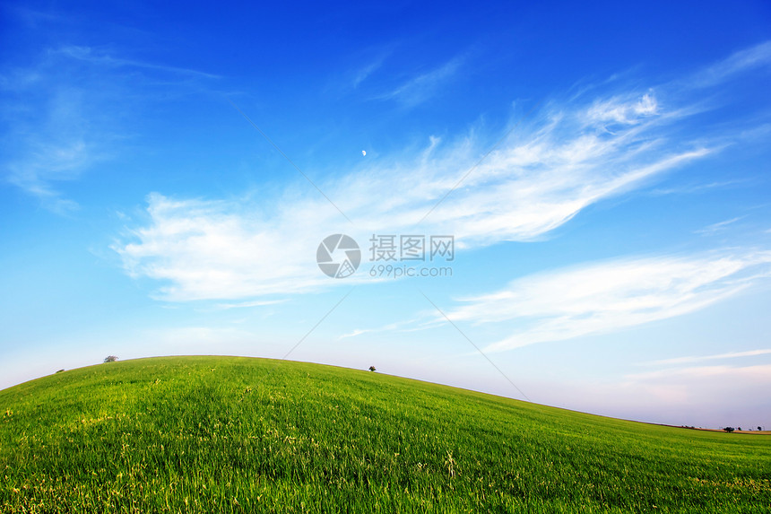 空白景观地平线天空阳光土地国家草地天气植物农村场地图片