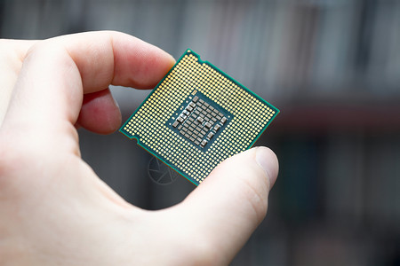 处理器芯片硬件电子产品商业纳米电路单元科学计算理器背景图片