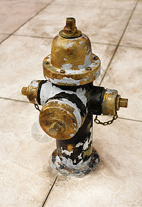 消防水管螺栓铸铁阀门服务黑色背景图片