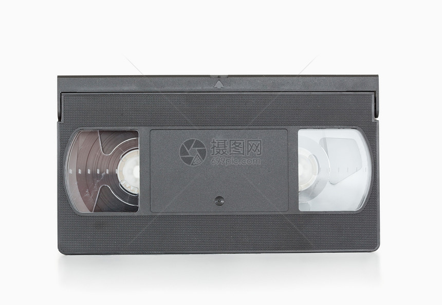 录像带空白电视数据白色磁带录音机手表相机剪裁小路图片