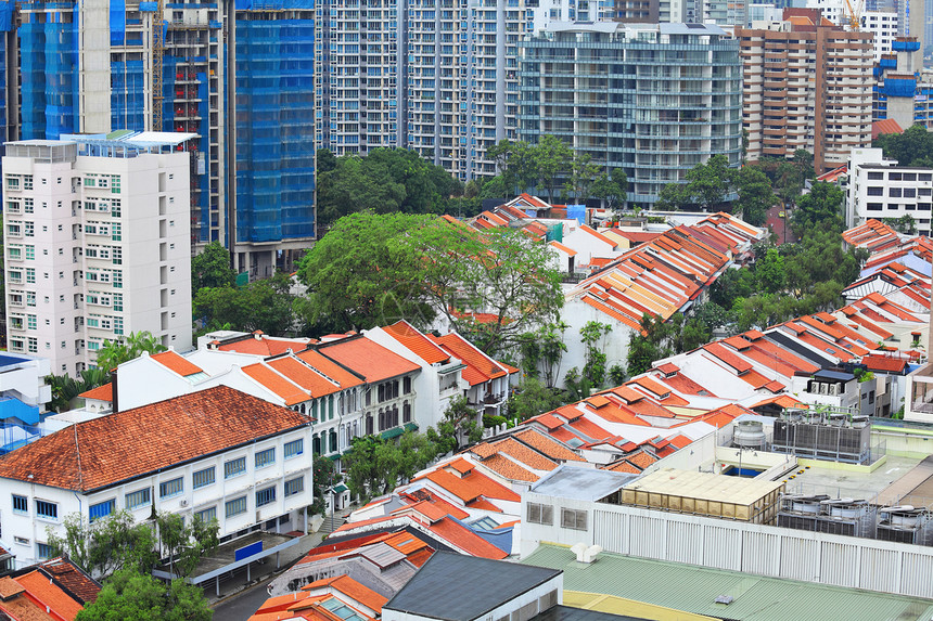 新加坡的建筑物财产建筑住房玻璃城市窗户阳台建筑学摩天大楼工作图片