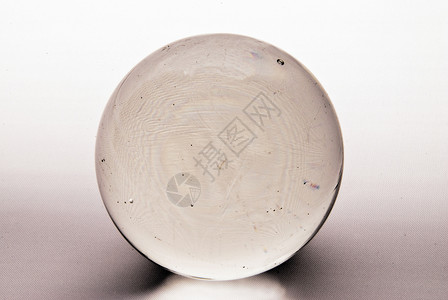 水晶球镜片玻璃大理石圆形背景图片