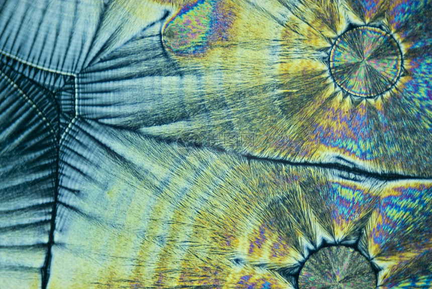 Ascobrec酸微晶体冥想精力几何学活力微晶水晶精神招魂显微镜结晶图片