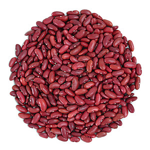 红肾豆物体纹理红色背景图片