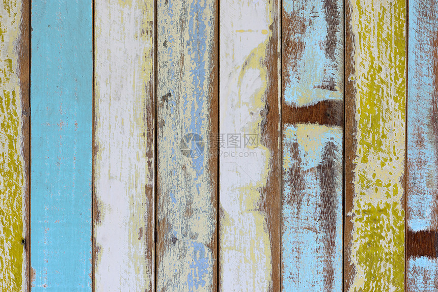 旧的木墙棕色裂缝家具控制板风格装饰材料木头水平栅栏图片