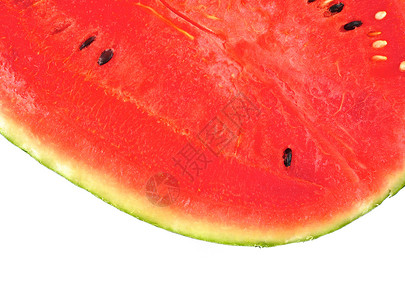 西瓜红色圆圈横截面水果食物种子背景图片
