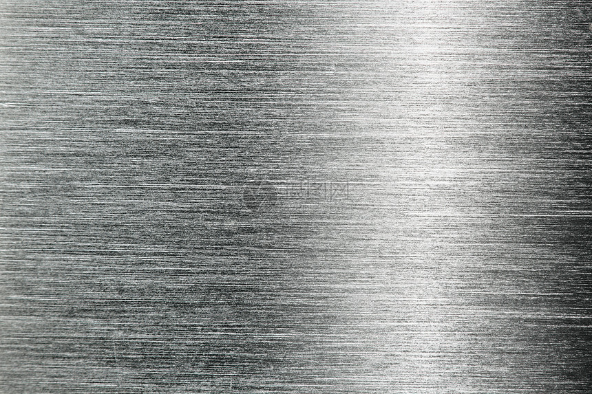 金属背景反射床单银色抛光工业反光材料拉丝空白灰色图片