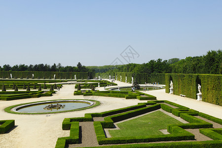花园迷宫法国凡尔赛花园地标建筑学建筑历史文化蓝色迷宫城堡历史性花坛背景
