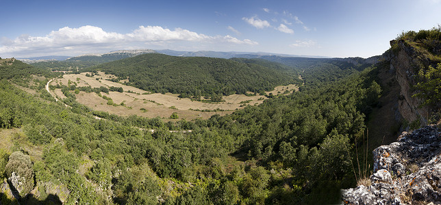 西班牙曼扎内多河谷 布尔戈斯 卡斯蒂利亚和里昂背景