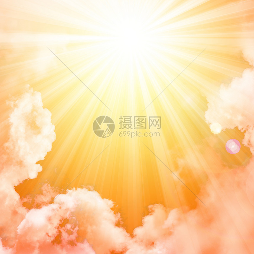 天日云天空臭氧环境气象晴天气候天气太阳云景天堂图片